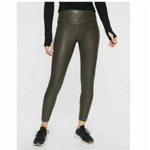 Athleta All Over Gleam Tights in Olive